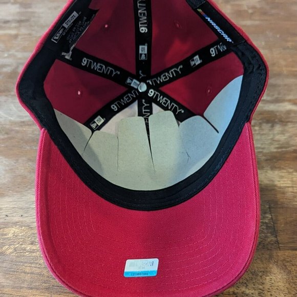 Women's New Era BUBBA WALLACE 9TWENTY Snapback Adjustable Hat 43 RARE Red NASCAR - Picture 4 of 5
